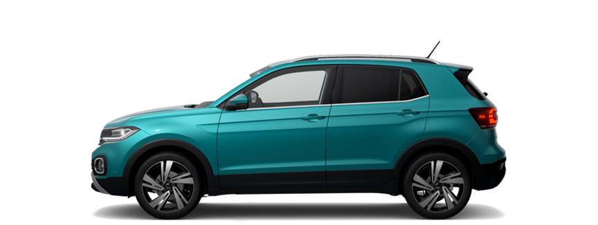 T-Cross side-view
